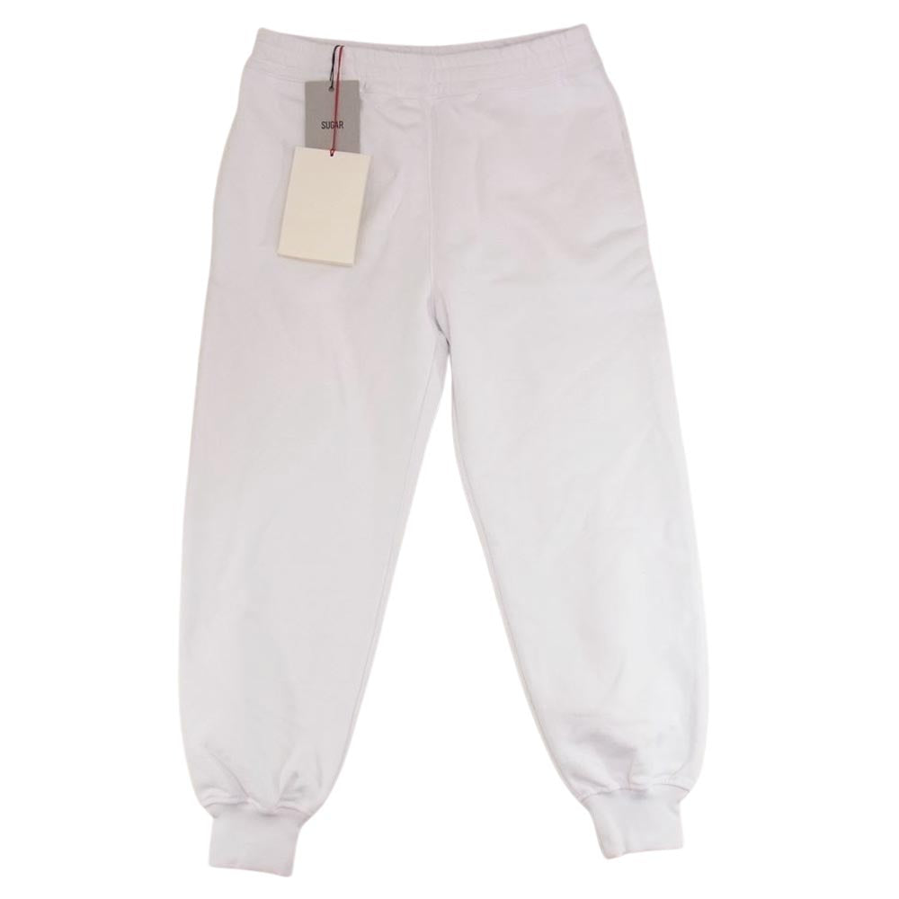 Alexander McQueen アレキサンダーマックイーン 658545 グラフィティ ペイントロゴ ジョガー スウェットパンツ ホワイト ホワイト系 38【美品】【中古】