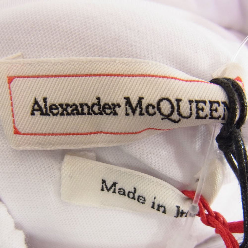 Alexander McQueen アレキサンダーマックイーン 658545 グラフィティ ペイントロゴ ジョガー スウェットパンツ ホワイト ホワイト系 38【美品】【中古】