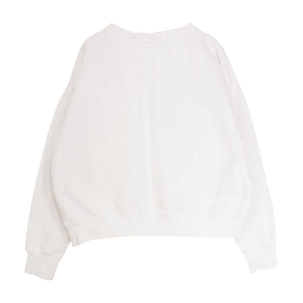 MAISON MARGIELA メゾンマルジェラ 22SS S51GU0112 １ライン フォトジェネレーター 四つタグ ４ステッチ スウェット トレーナー ホワイト ホワイト系 S【中古】