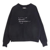MAISON MARGIELA メゾンマルジェラ 22SS S51GU0112 国内正規品 1ライン フォトジェネレーター 四つタグ 4ステッチ スウェット トレーナー ブラック ブラック系 S【中古】
