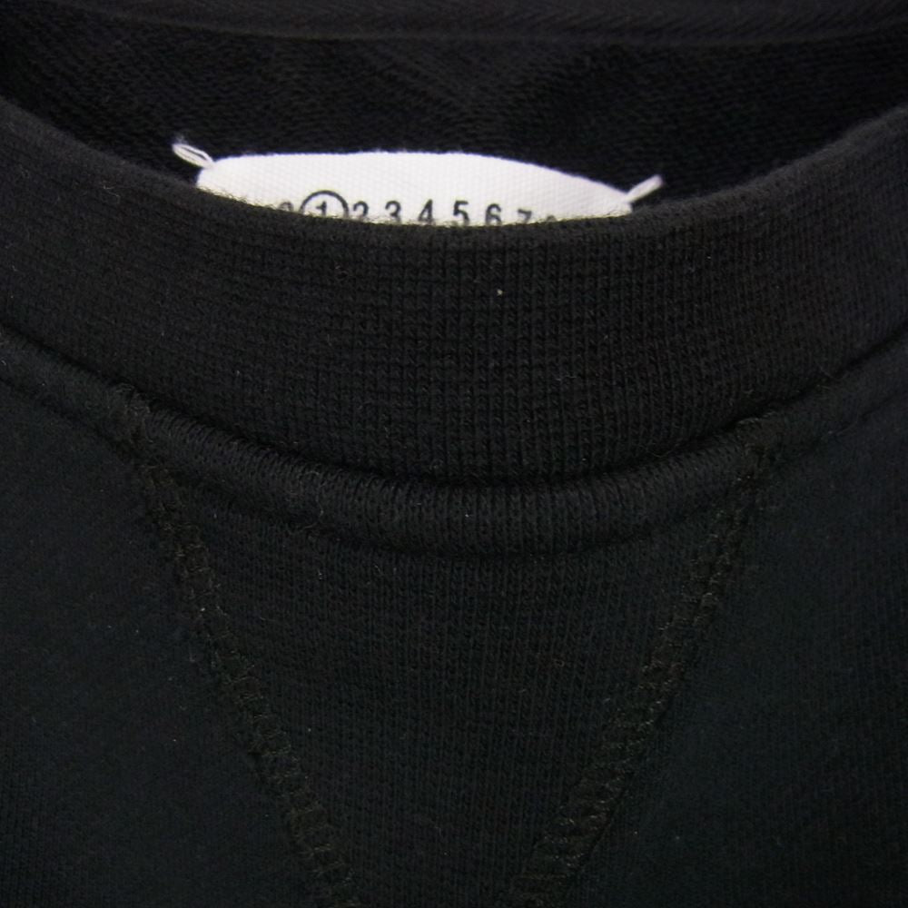 MAISON MARGIELA メゾンマルジェラ 22SS S51GU0112 国内正規品 1ライン フォトジェネレーター 四つタグ 4ステッチ スウェット トレーナー ブラック ブラック系 S【中古】