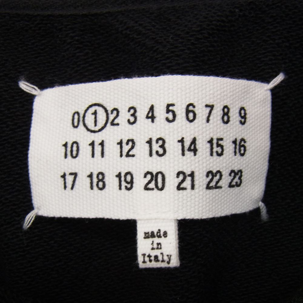 MAISON MARGIELA メゾンマルジェラ 22SS S51GU0112 国内正規品 1ライン フォトジェネレーター 四つタグ 4ステッチ スウェット トレーナー ブラック ブラック系 S【中古】