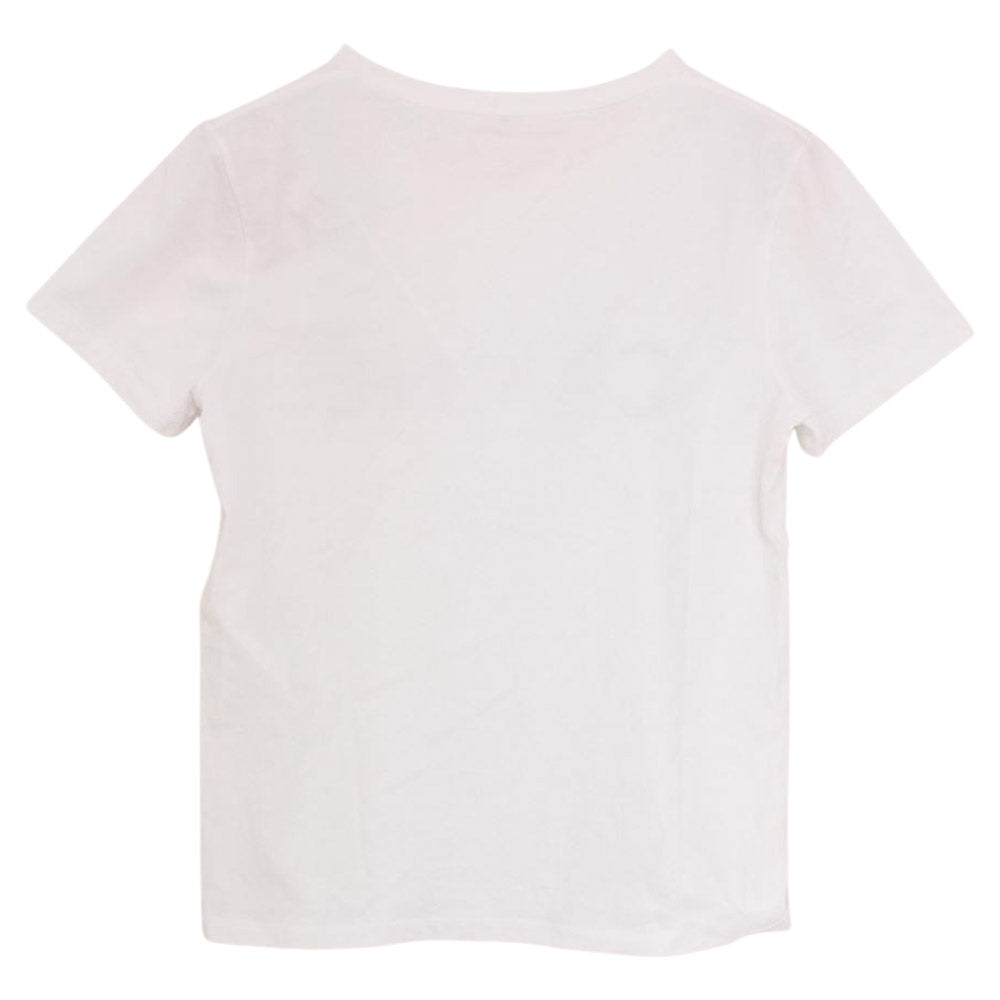 CELINE セリーヌ 2X314916G クラシックロゴプリント クルーネック 半袖 Tシャツ ホワイト系 M【中古】