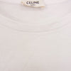 CELINE セリーヌ 2X314916G クラシックロゴプリント クルーネック 半袖 Tシャツ ホワイト系 M【中古】