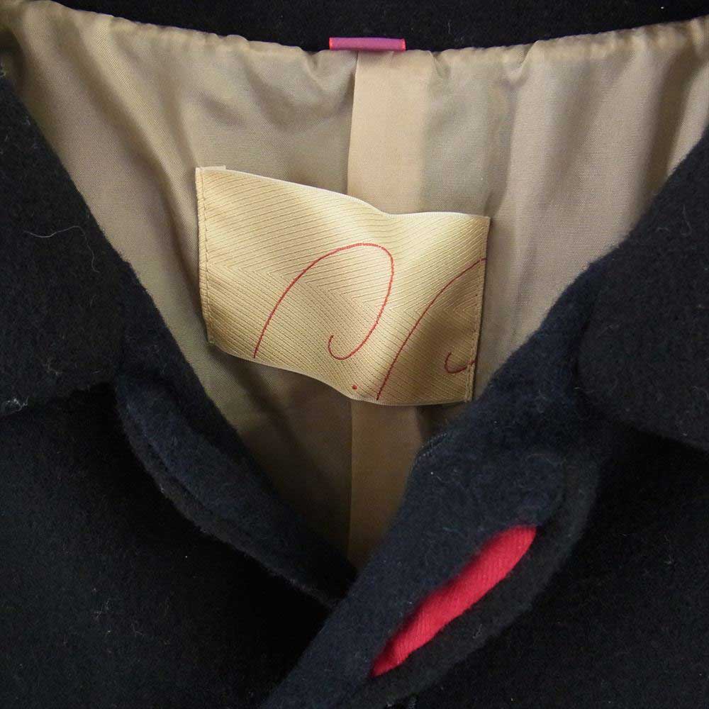 パラスパレス PFC0-8644D ウール ステンカラーコート ブラック系 3【中古】
