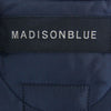 MADISON BLUE マディソンブルー MB214-2014 QUILTING NOCOLLAR COAT 高密度ナイロンリップストップ 撥水 キルティング ノーカラーコート カーキ系 S【新古品】【未使用】【中古】