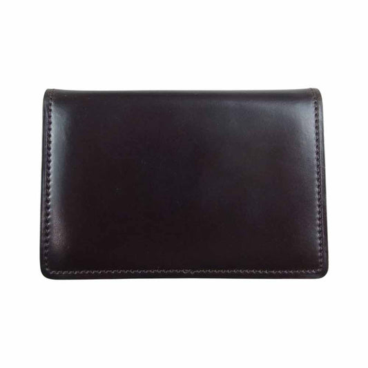 COCOMEISTER ココマイスター マイスターコードバン ブレイズ 名刺入れ  ブラウン系【中古】