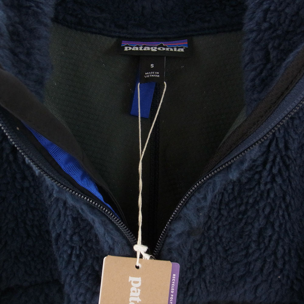 patagonia パタゴニア 23056 Classic Retro-X クラシック レトロ X ボア フリース ジャケット ダークネイビー系 S【新古品】【未使用】【中古】