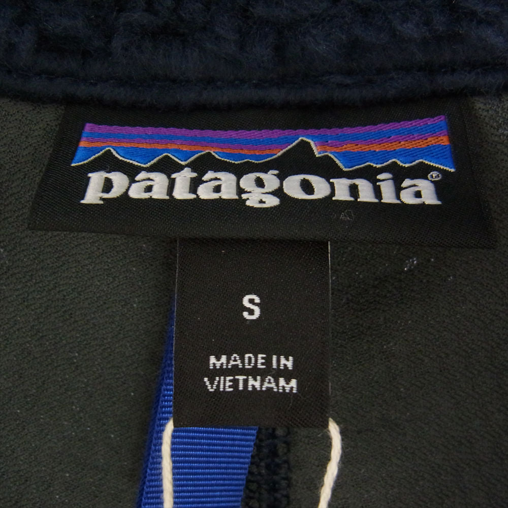 patagonia パタゴニア 23056 Classic Retro-X クラシック レトロ X ボア フリース ジャケット ダークネイビー系 S【新古品】【未使用】【中古】