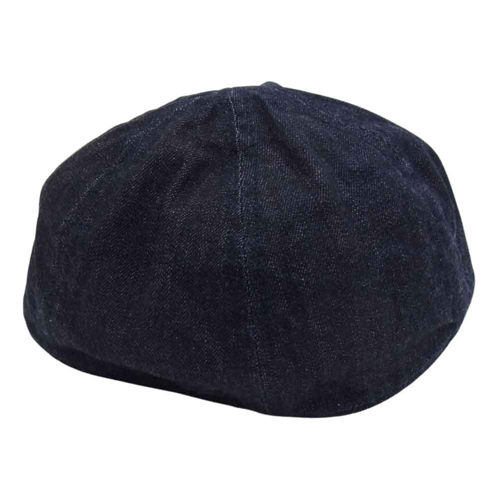 The REAL McCOY'S ザリアルマッコイズ MA16001 140 DEINM TYPE A-3 CAP デニム メカニカル キャップ インディゴブルー系 7 1/4【美品】【中古】