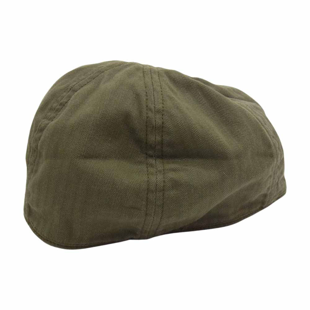 The REAL McCOY'S ザリアルマッコイズ MA16001 160 GREEN TYPE A-3 CAP コットン ミリタリー メカニカル キャップ カーキ系 7 1/4【美品】【中古】