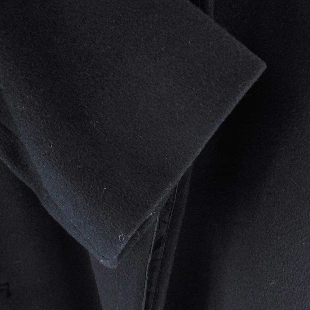 Brooks Brothers ブルックスブラザーズ Loro Piana ロロピアーナ 裏地キュプラ ウール 比翼 チェスターコート ネイビー系 ０【中古】