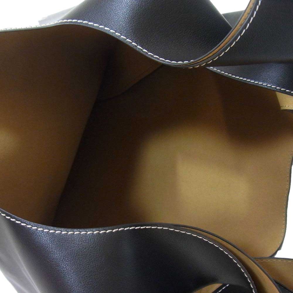 VASIC ヴァジック SAC サック レザー トートバッグ ブラック系【極上美品】【中古】