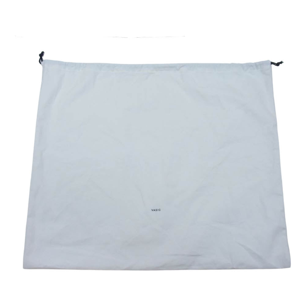 VASIC ヴァジック SAC サック レザー トートバッグ ブラック系【極上美品】【中古】