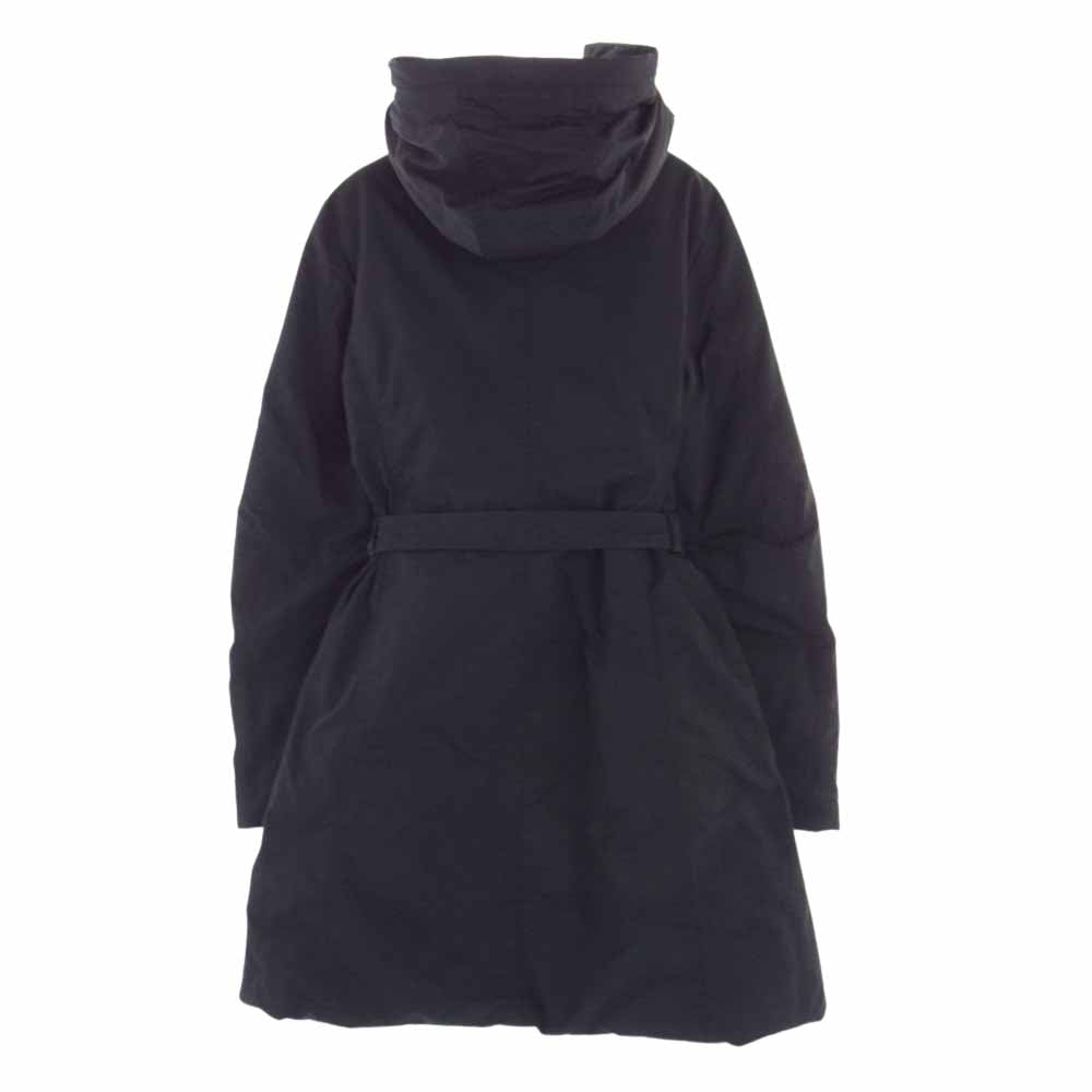 MONCLER モンクレール POITIERS ベルト付き ダウンジャケット ダウンコート ブラック系  0 【中古】