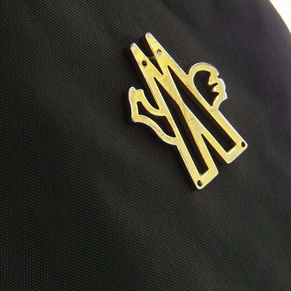 MONCLER モンクレール POITIERS ベルト付き ダウンジャケット ダウンコート ブラック系  0 【中古】