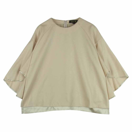 Drawer ドゥロワー 19SS 6517-206-0515 D PRE2 WO SI FLR/SL フレアスリーブ プルオーバー カットソー ベージュ系 1【中古】