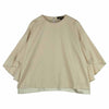 Drawer ドゥロワー 19SS 6517-206-0515 D PRE2 WO SI FLR/SL フレアスリーブ プルオーバー カットソー ベージュ系 1【中古】