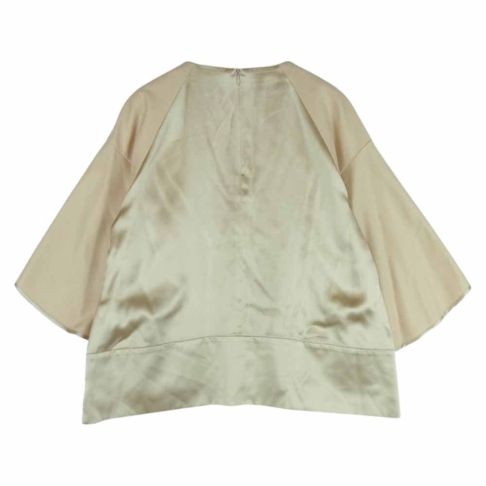 Drawer ドゥロワー 19SS 6517-206-0515 D PRE2 WO SI FLR/SL フレアスリーブ プルオーバー カットソー ベージュ系 1【中古】