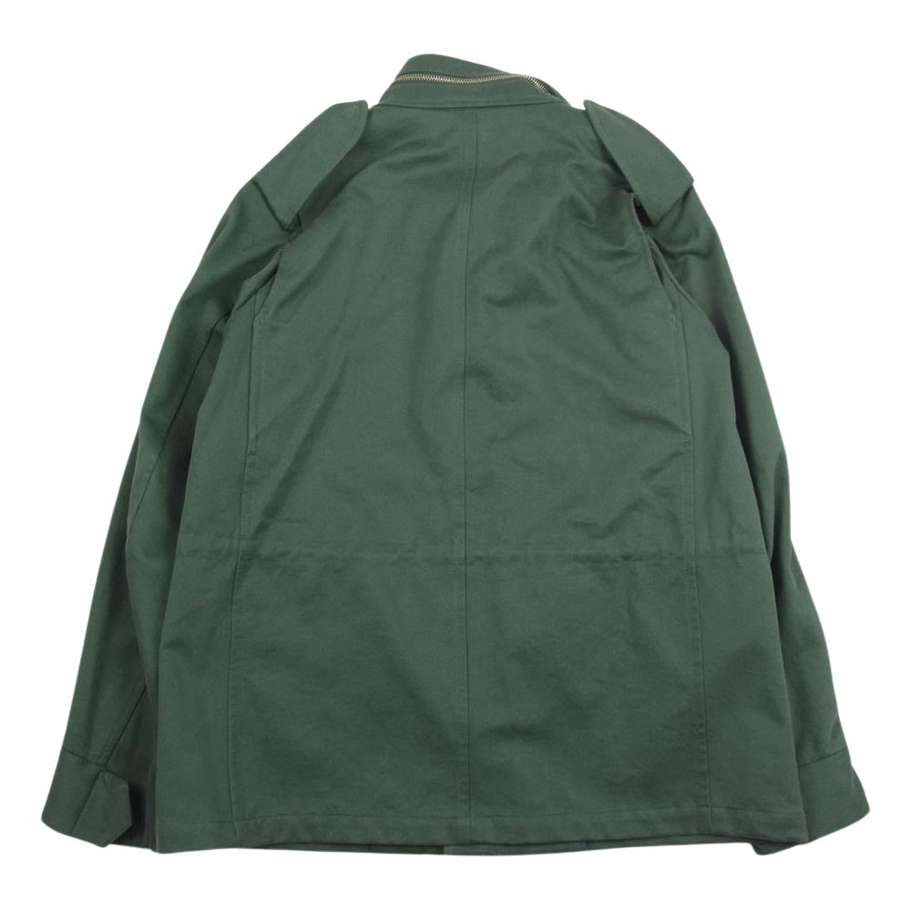 Drawer ドゥロワー 22SS 6522-299-0543 NIDOM M65 ミリタリー フィールド スタンドカラー ジャケット カーキ系 34【中古】