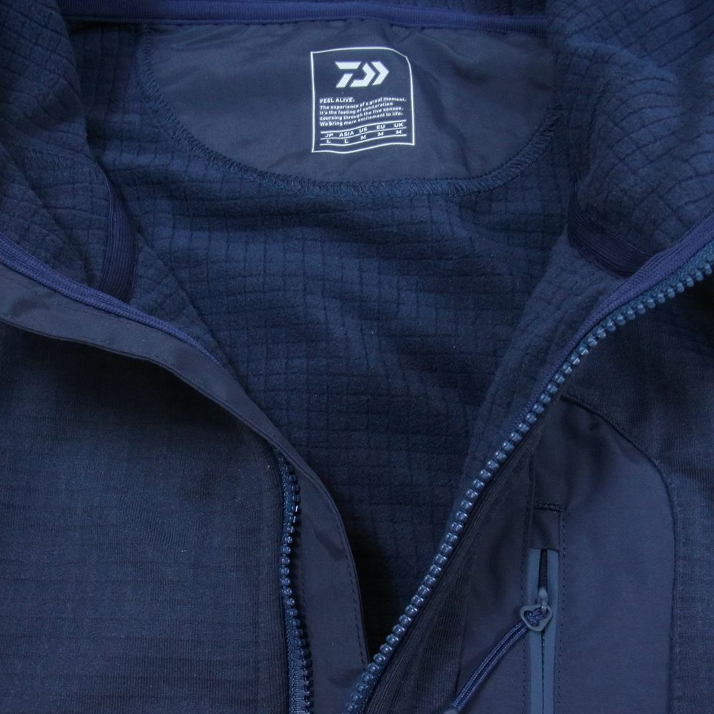 ダイワ ピア DV-009-5022WEX WEX FLEECE VEST フリース ベスト ネイビー系 L【新古品】【未使用】【中古】
