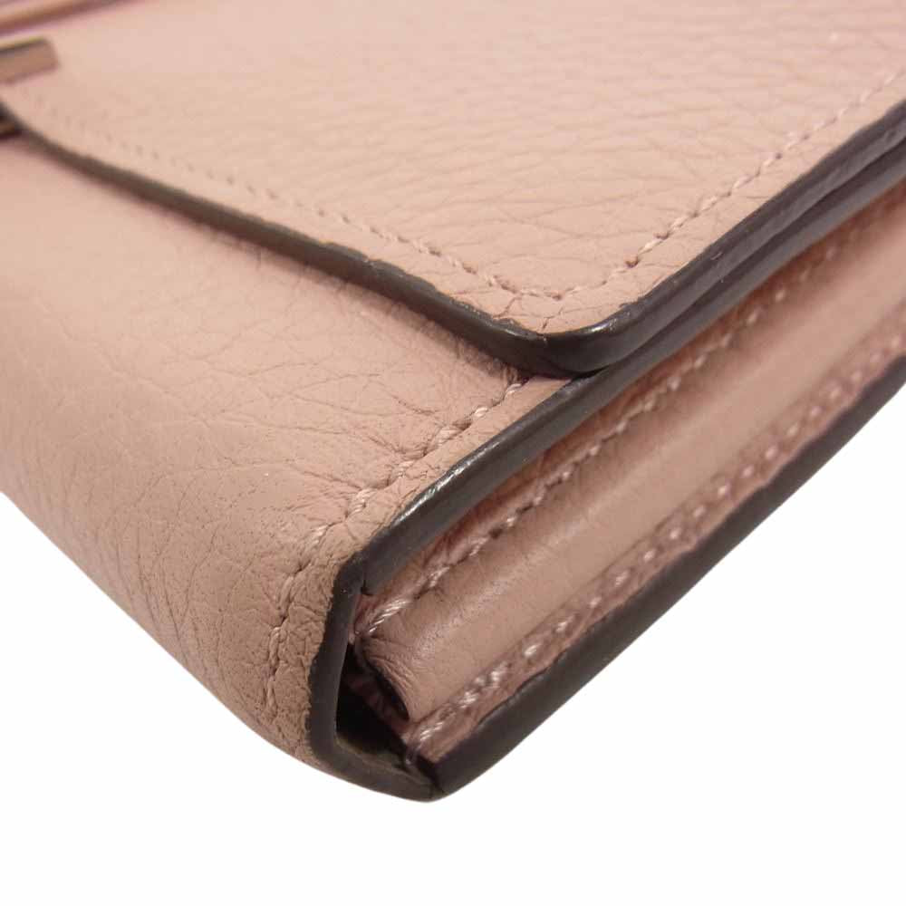 LOUIS VUITTON ルイ・ヴィトン M61250 ポルトフォイユ カプシーヌ マグノリア ロングウォレット 長財布 ピンク系【中古】