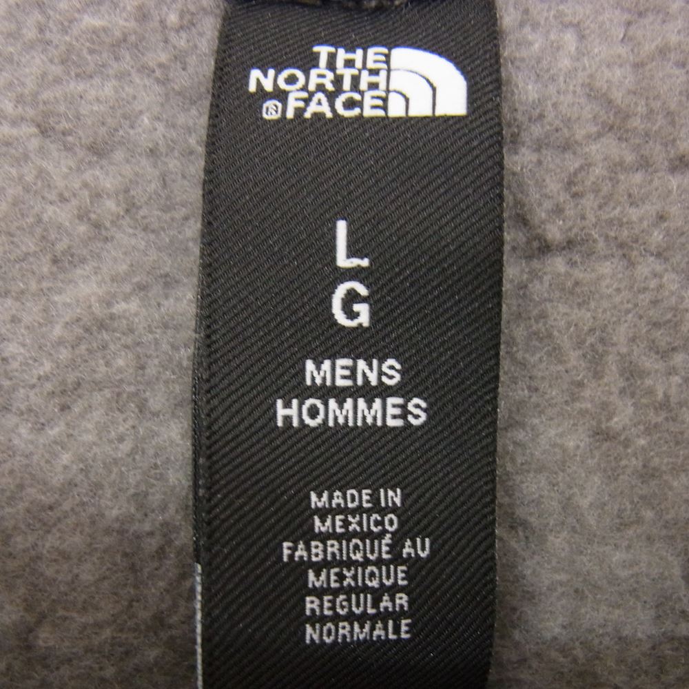 THE NORTH FACE ノースフェイス NF0A3XBL GRAPHIC COLLECTION LONG-SLEEVE CREW グラフィックコレクション バイカラー ロゴプリント スウェット グレー系 L【中古】