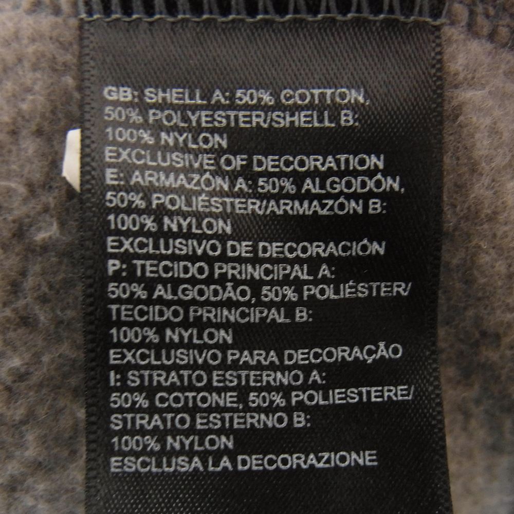 THE NORTH FACE ノースフェイス NF0A3XBL GRAPHIC COLLECTION LONG-SLEEVE CREW グラフィックコレクション バイカラー ロゴプリント スウェット グレー系 L【中古】