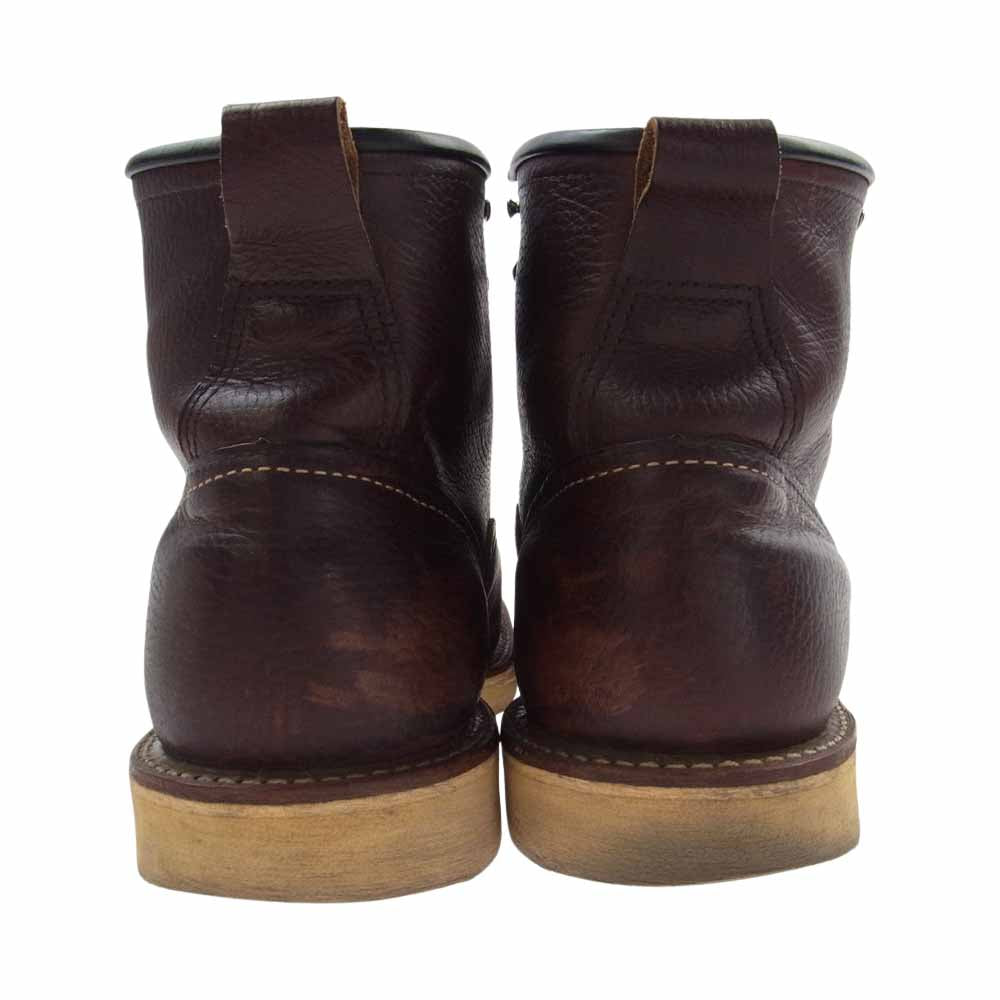 RED WING レッドウィング 2906 LINEMAN BOOT ラインマン ブーツ ダークブラウン系 US8D【中古】