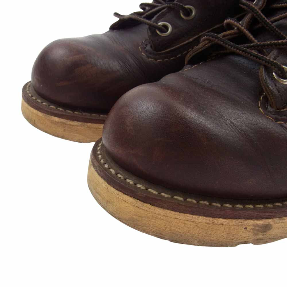 RED WING レッドウィング 2906 LINEMAN BOOT ラインマン ブーツ ダークブラウン系 US8D【中古】