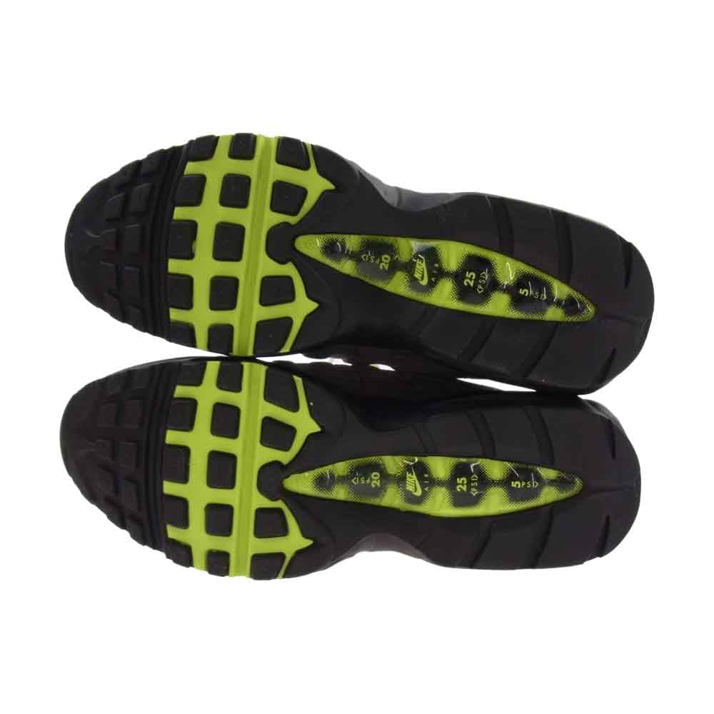 NIKE ナイキ 554970 071 2015年製 AIR MAX 95 OG VOLT エアマックス ボルト イエローグラデ ローカット スニーカー マルチカラー系 28.5cm【中古】