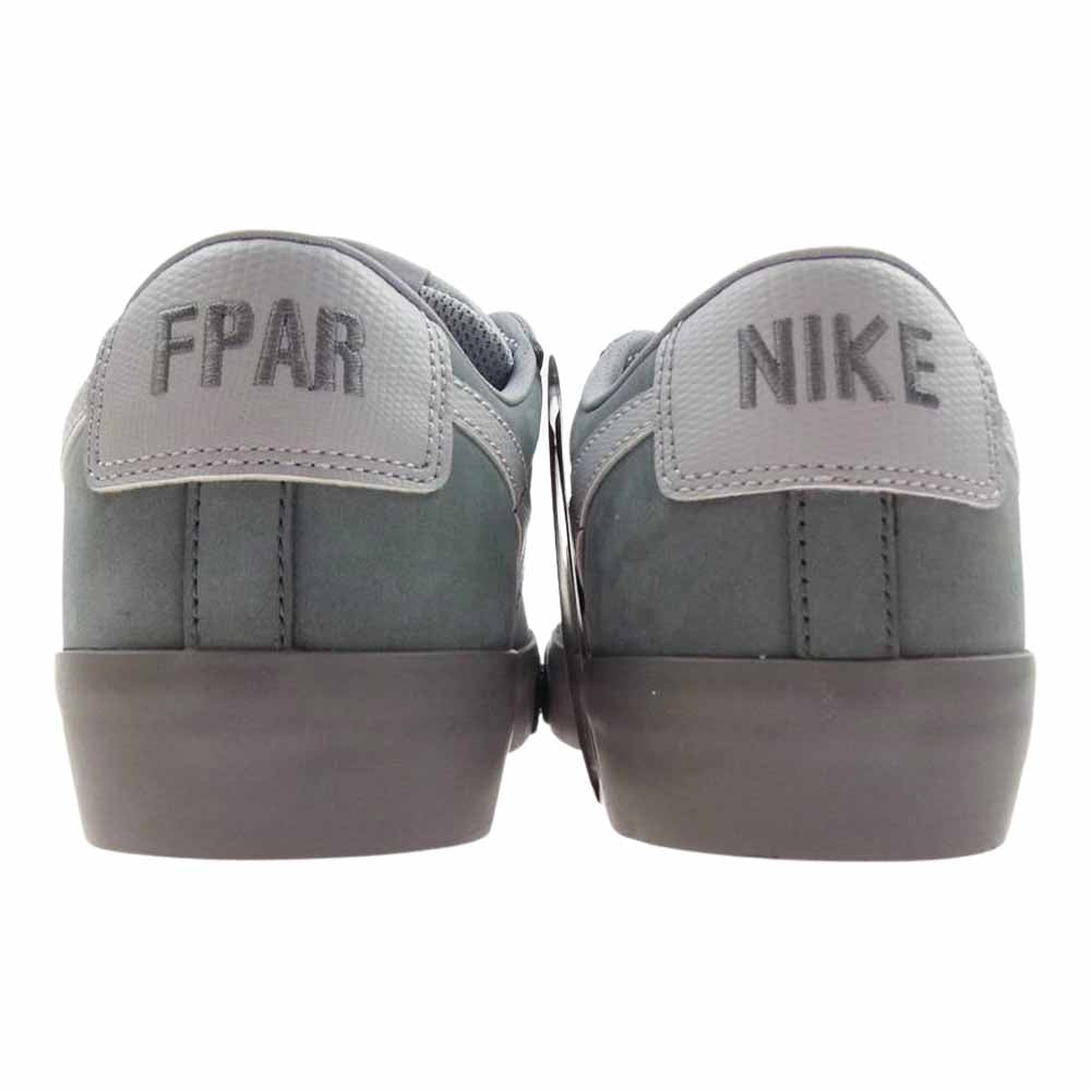 NIKE ナイキ DN3754-001 FORTY PERCENT AGAINST RIGHTS FPAR フォーティーパーセントアゲインストライツ SB BLAZER LOW QS ズーム ブレザー ロー スニーカー グレー系 26.5cm【新古品】【未使用】【中古】