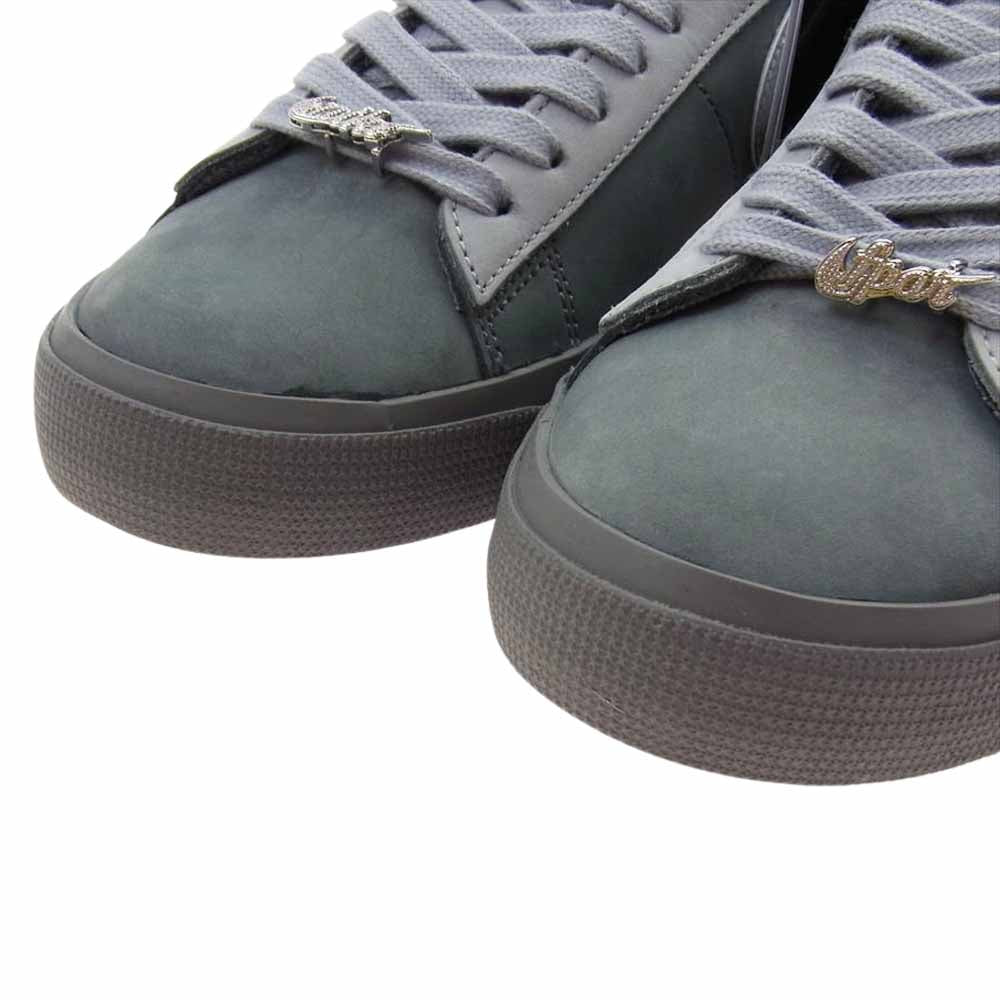 NIKE ナイキ DN3754-001 FORTY PERCENT AGAINST RIGHTS FPAR フォーティーパーセントアゲインストライツ SB BLAZER LOW QS ズーム ブレザー ロー スニーカー グレー系 26.5cm【新古品】【未使用】【中古】