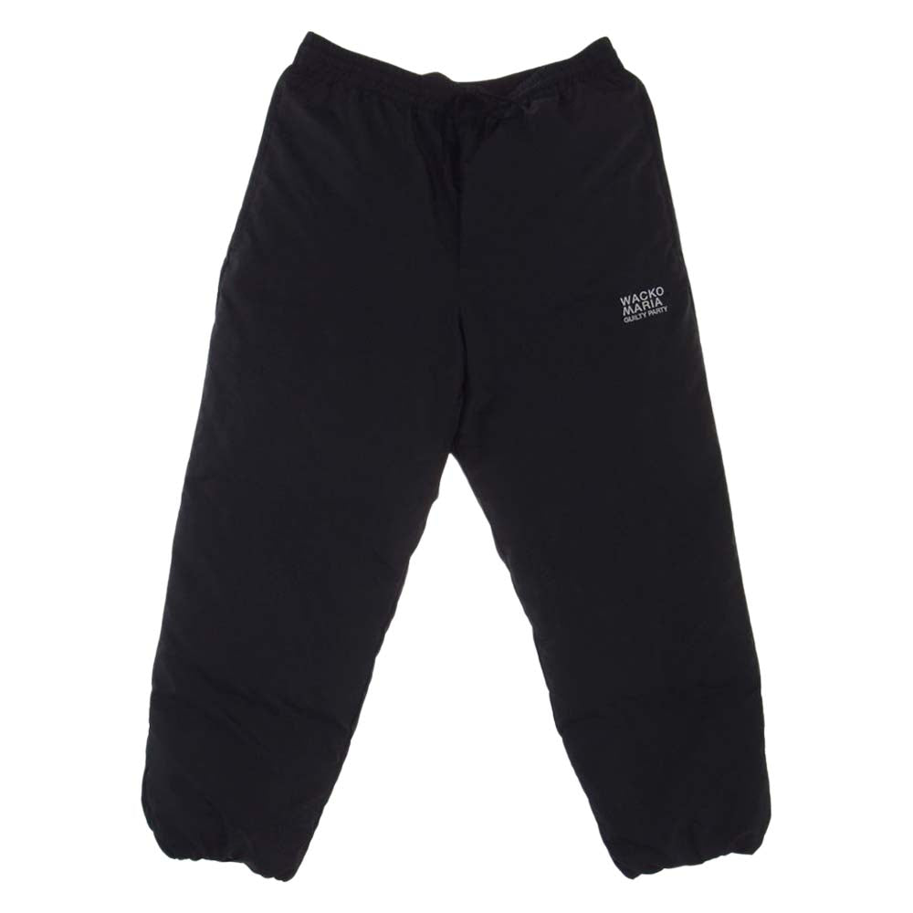 WACKO MARIA ワコマリア 22AW 22FW-WMO-NA05 NANGA DOWN PANTS ナンガ リップストップ ダウン パンツ ブラック系 L【新古品】【未使用】【中古】