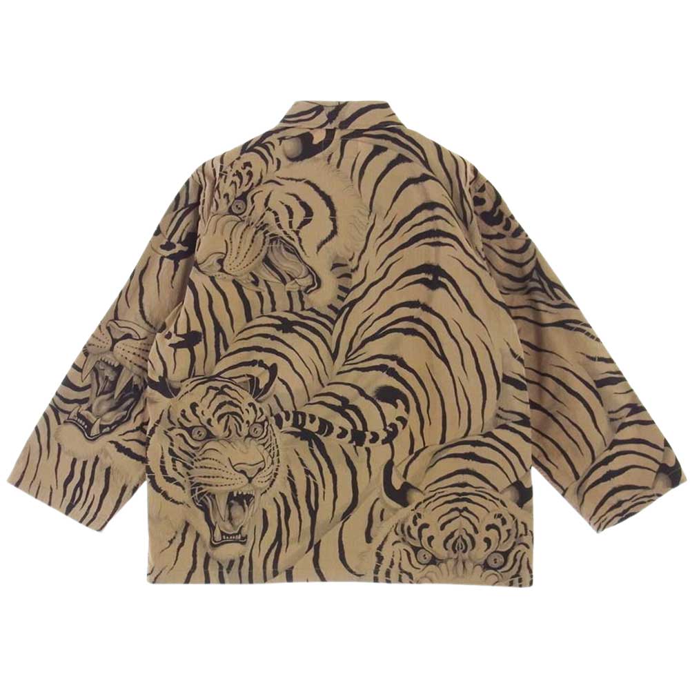 WACKO MARIA ワコマリア 16AW SKA JACKET REVERSIBLE 天国東京 タイガー刺繍 リバーシブル スーベニアジャケット スカジャン ジャケット ブラック系 ホワイト系 S【中古】 WACKO MARIA ワコマリア 16AW SKA JACKET REVERSIBLE 天国東京