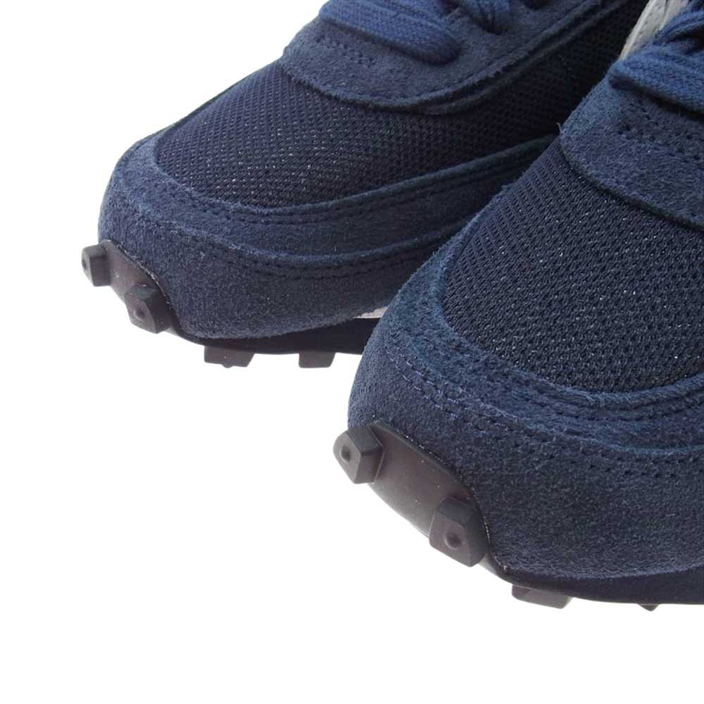 NIKE ナイキ DH2684-400 SACAI FRAGMENT LD WAFFLE サカイ フラグメント ワッフル ロー スニーカー ネイビー系 26.5cm【新古品】【未使用】【中古】
