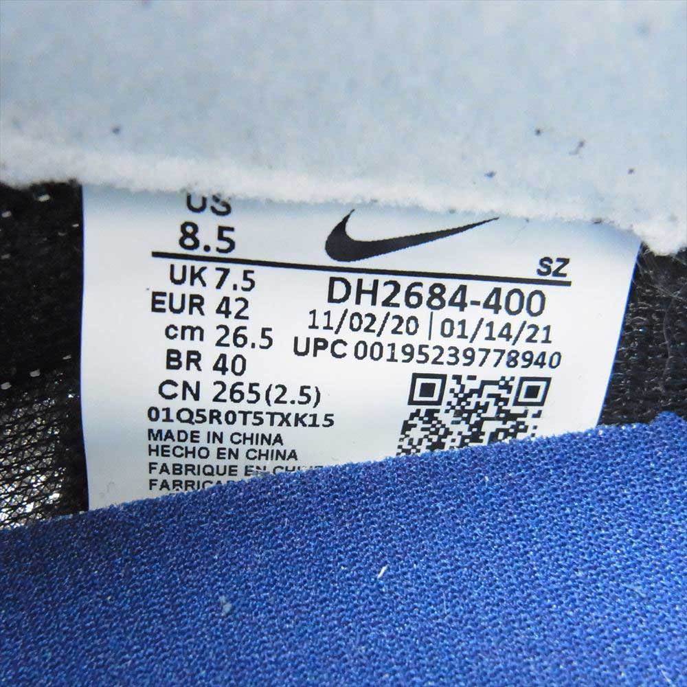 NIKE ナイキ DH2684-400 SACAI FRAGMENT LD WAFFLE サカイ フラグメント ワッフル ロー スニーカー ネイビー系 26.5cm【新古品】【未使用】【中古】