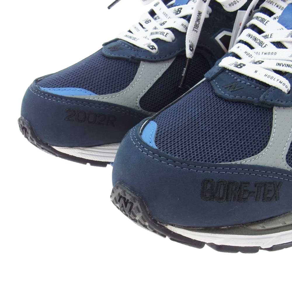 NEW BALANCE ニューバランス M2002RXH N.HOOLYWOOD INVINCIBLE GORE-TEX エヌハリウッド インヴィンシブル スニーカー ネイビー系 27cm【新古品】【未使用】【中古】