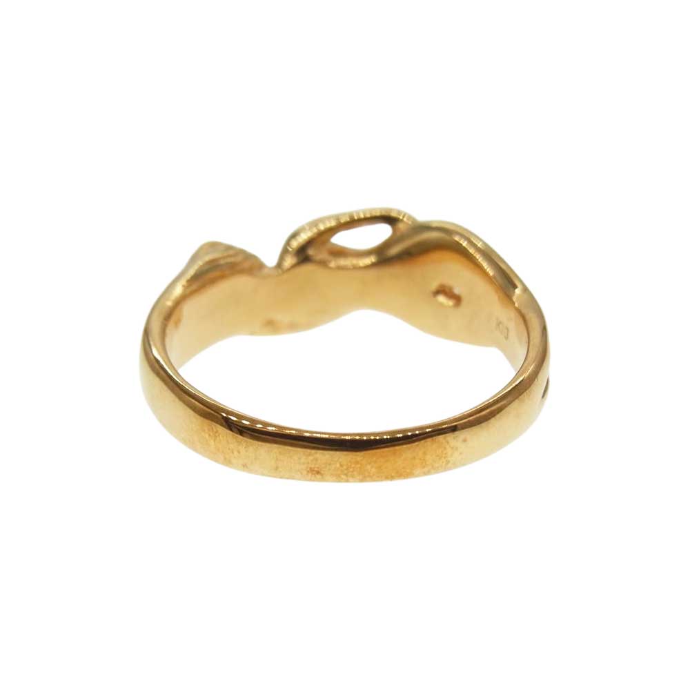WACKO MARIA ワコマリア WMGP-RG04 18K NUDE RING ヌード リング ゴールド系 17号【新古品】【未使用】【中古】