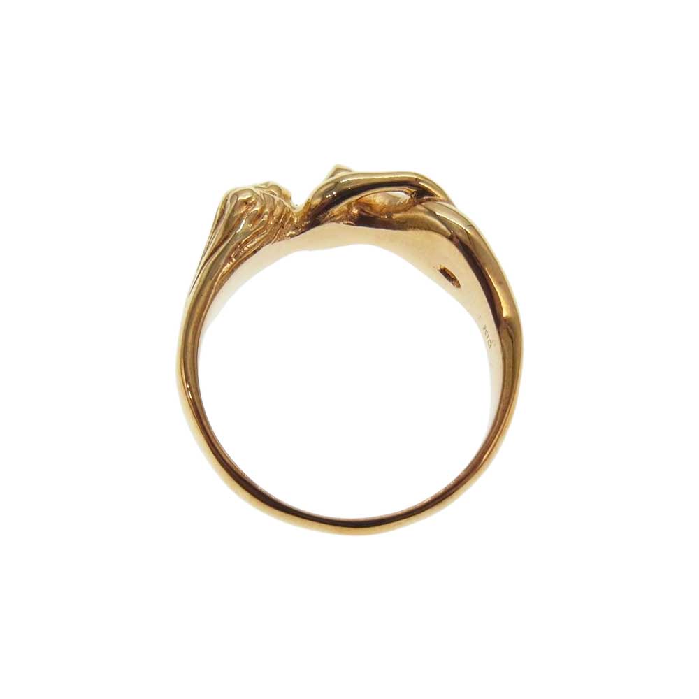 WACKO MARIA ワコマリア WMGP-RG04 18K NUDE RING ヌード リング ゴールド系 17号【新古品】【未使用】【中古】