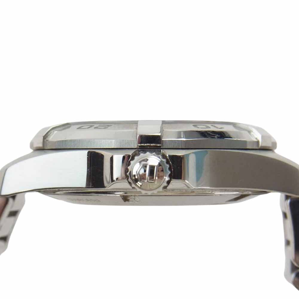 TAG HEUER タグホイヤー WAY1310 RHC3610 アクアレーサー SS QZ クォーツ 黒文字盤 腕時計 ウォッチ シルバー系【中古】