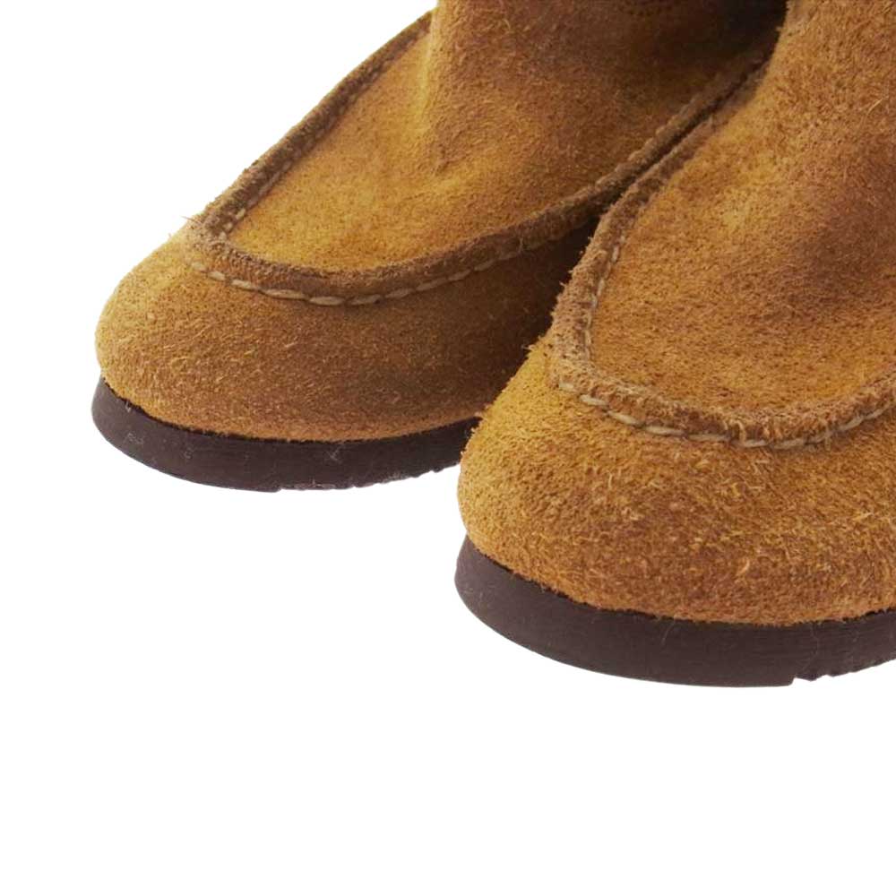 VISVIM ビズビム WMV フリンジ モカシン ブーツ ブラウン系 W7(24.5cm～25.5cm)【中古】