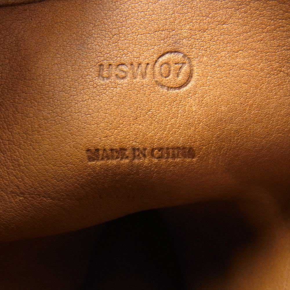 VISVIM ビズビム WMV フリンジ モカシン ブーツ ブラウン系 W7(24.5cm～25.5cm)【中古】