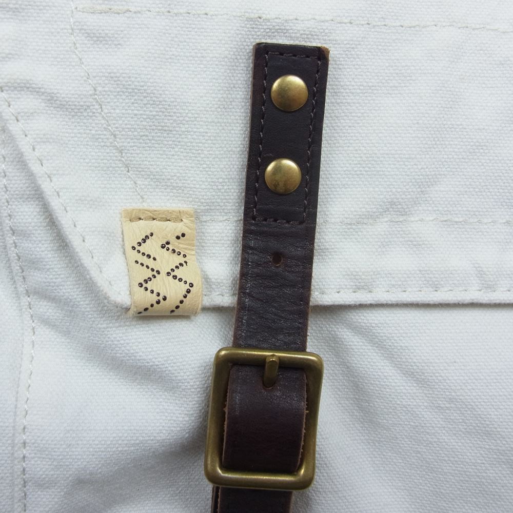 VISVIM ビズビム 22SS 122103003023 KAYENTA SHOULDER BAG M カヤンタ ショルダー バッグ ホワイト系【美品】【中古】
