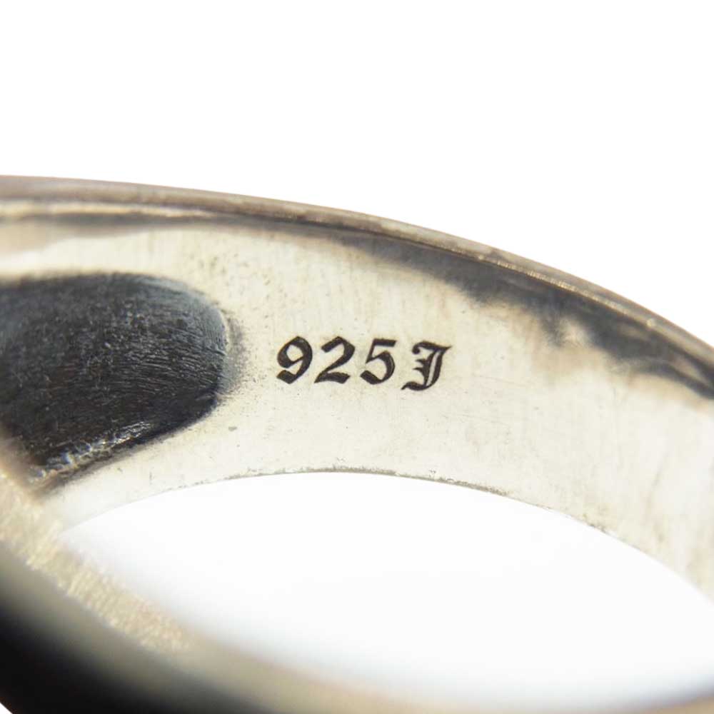 A&G エーアンドジー ギャランティ付属 ダブルスター リング シルバー系 26号【中古】