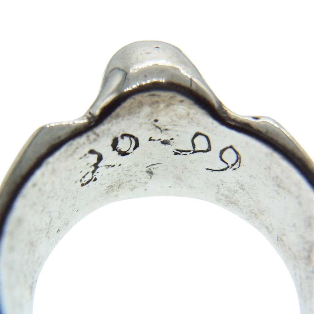 エーアンドジー フォー ガボール ギャランティ付属 99個限定 シングル スカル リング シルバー系 23号【中古】