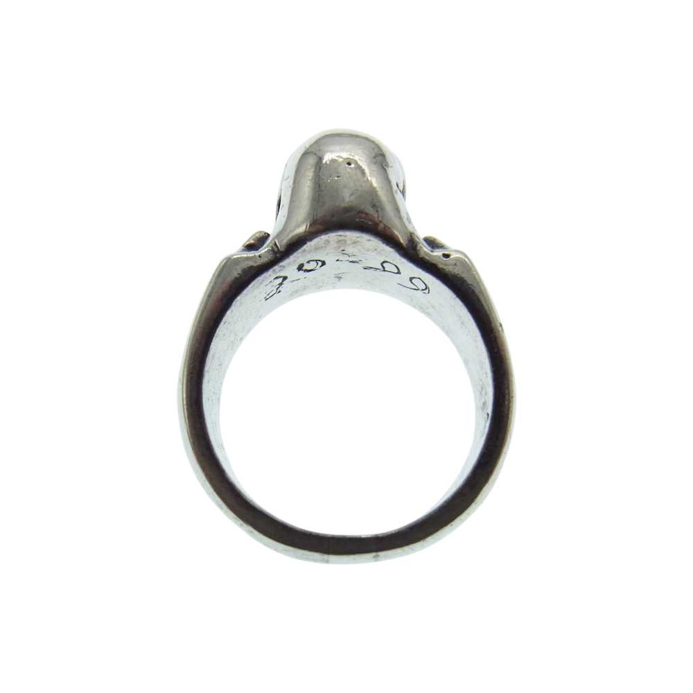 エーアンドジー フォー ガボール ギャランティ付属 99個限定 シングル スカル リング シルバー系 23号【中古】