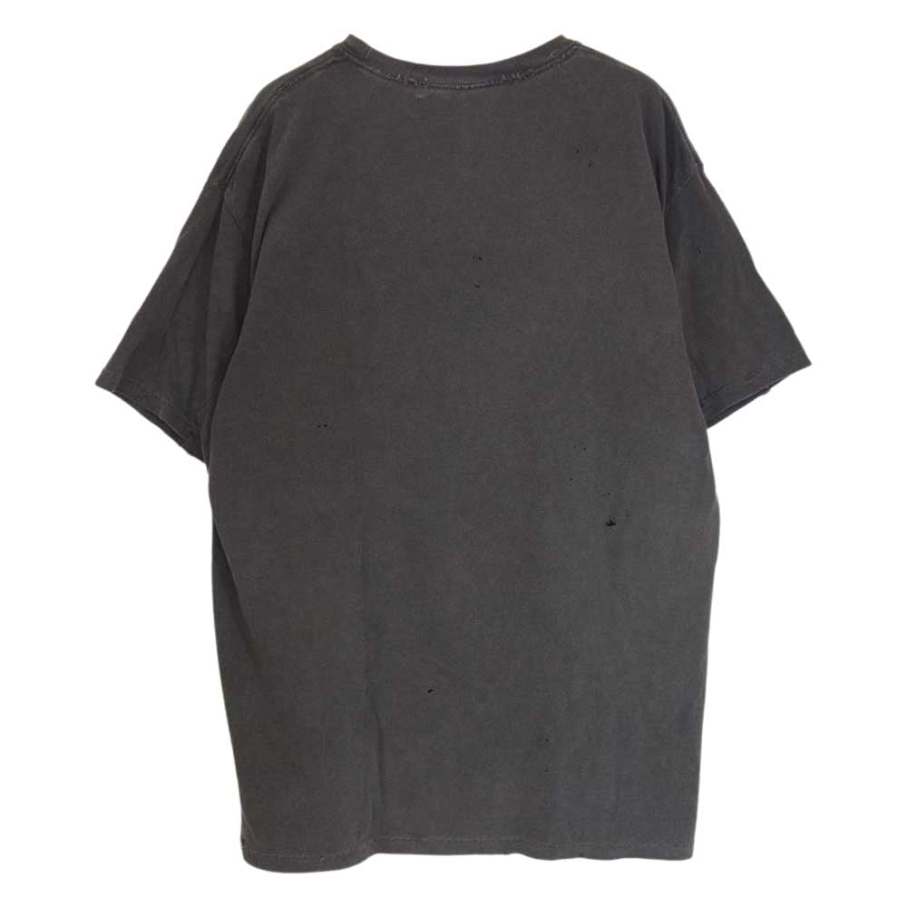 リザレクション FLAGSHIP SHOP 1st anniversary limited design T-shirt ハンドメイド クラッシュ加工 ARMY アーミー 半袖 Tシャツ グレー系 サイズ表記無【中古】