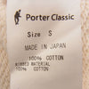 PORTER CLASSIC ポータークラシック フレンチサーマル タートルネック カットソー オフホワイト系 S【中古】