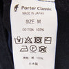 PORTER CLASSIC ポータークラシック 20AW PC KENDO CROPPED SLIM PANTS 剣道 ケンドー クロップド スリム パンツ ネイビー系 M【中古】
